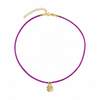 Choker Raso con Quadrifoglio