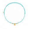 Choker con Pepite Dorate e Pendenti Mix