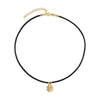 Choker Raso con Quadrifoglio