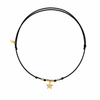 Choker con Pepite Dorate e Pendenti Mix