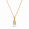 Collana Con Iniziale Strass