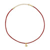 Choker Raso con Cuore o Stella Zirconata