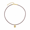 Choker Raso con Quadrifoglio