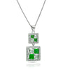 Collana Pendente Square