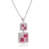 Collana Pendente Square