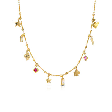 Collana Multi Charms