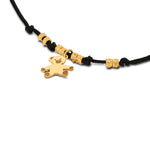 Carica l'immagine nella Galleria, Choker con Pepite Dorate e Pendente
