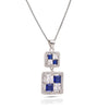 Collana Pendente Square