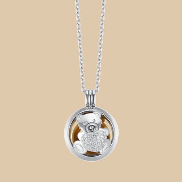 Collana Chiama Angeli Con Orso