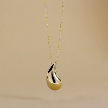 Collana Con Goccia Hoops