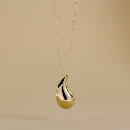 Collana Con Goccia Hoops