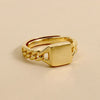 Anello Catena Square