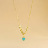 Collana Con Cuore Smaltato