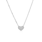 Carica l&#39;immagine nella Galleria, Collana Cuore Pavé
