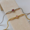 Bracciale Tennis Cuore di Luce