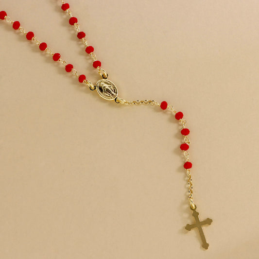 Collana Rosario Pietre Colorate