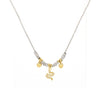 Collana Pepite Con Pendenti Strass