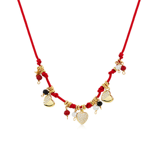 Choker Joy con Cuori Zirconati