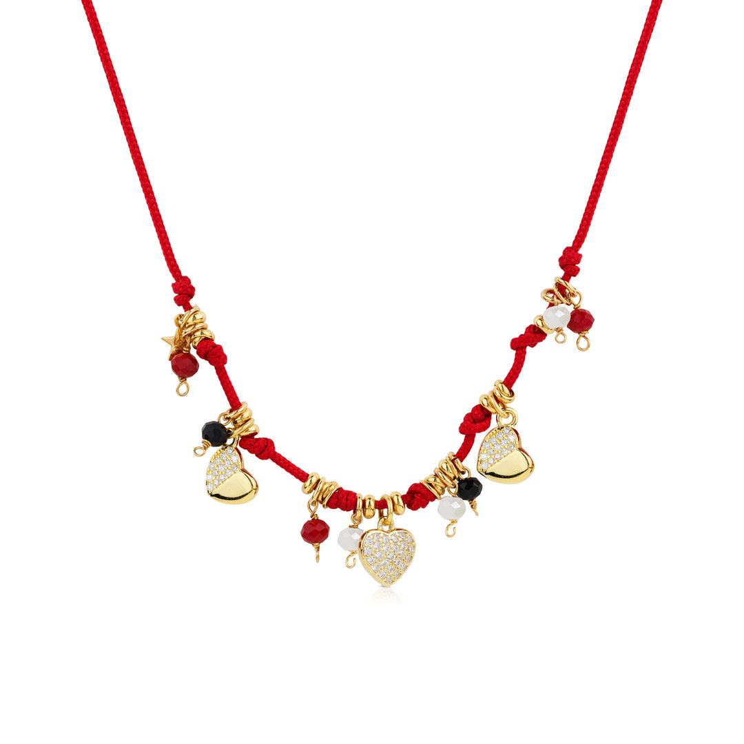 Choker Joy con Cuori Zirconati