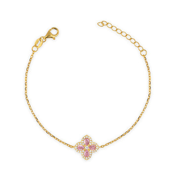 Bracciale con Pendente Fiore