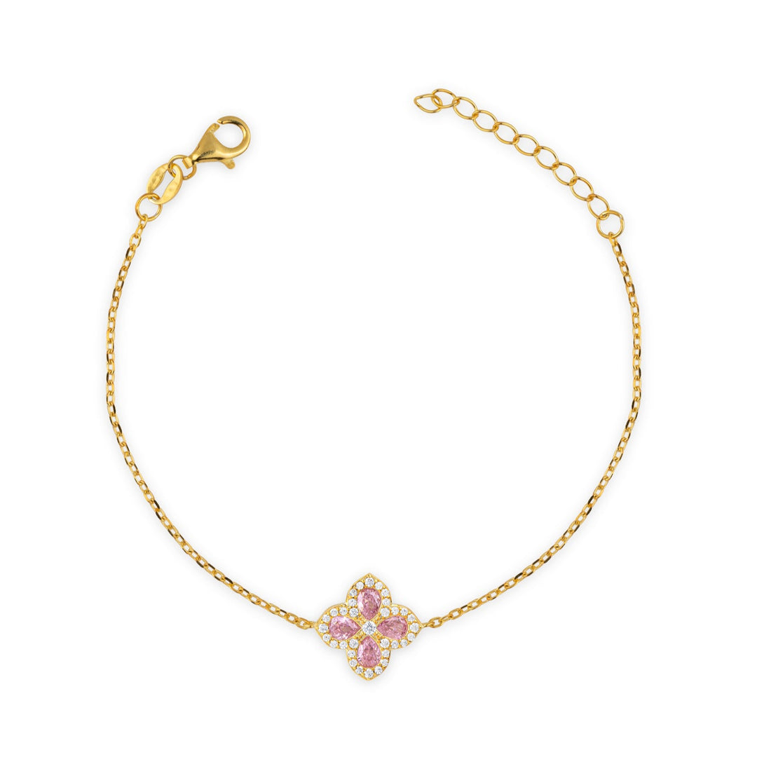 Bracciale con Pendente Fiore