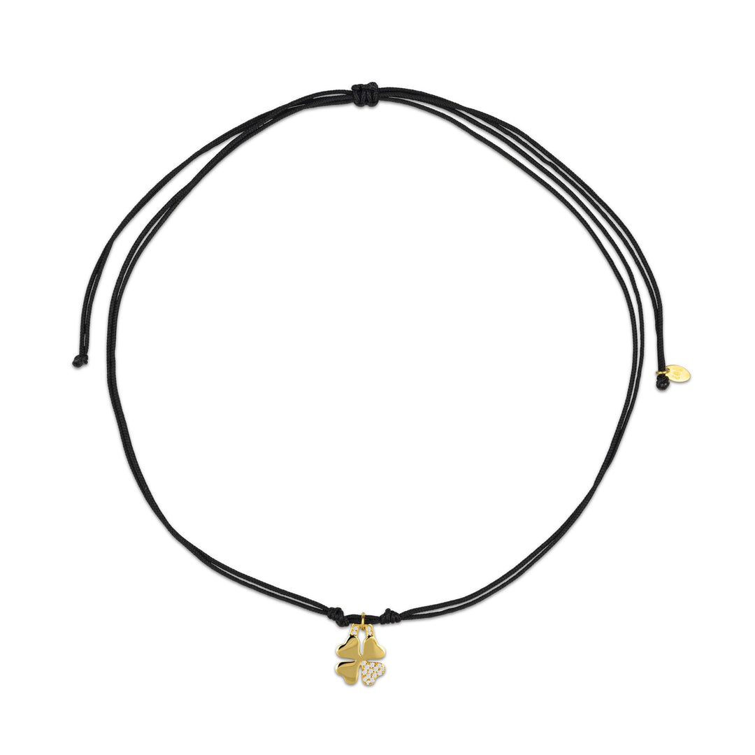 Choker Nero con Pendenti