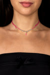 Set Bracciale e Choker con Pepite