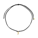 Carica l&#39;immagine nella Galleria, Choker Nero con Pendenti
