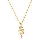 Carica l&#39;immagine nella Galleria, Collana Serpente
