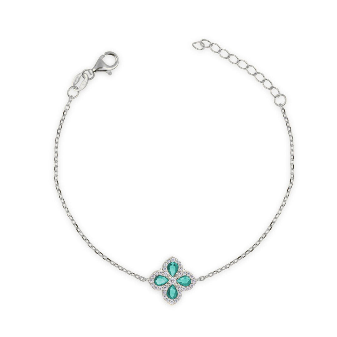 Bracciale con Pendente Fiore