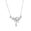 Collana con Luna Madreperla e Stelle