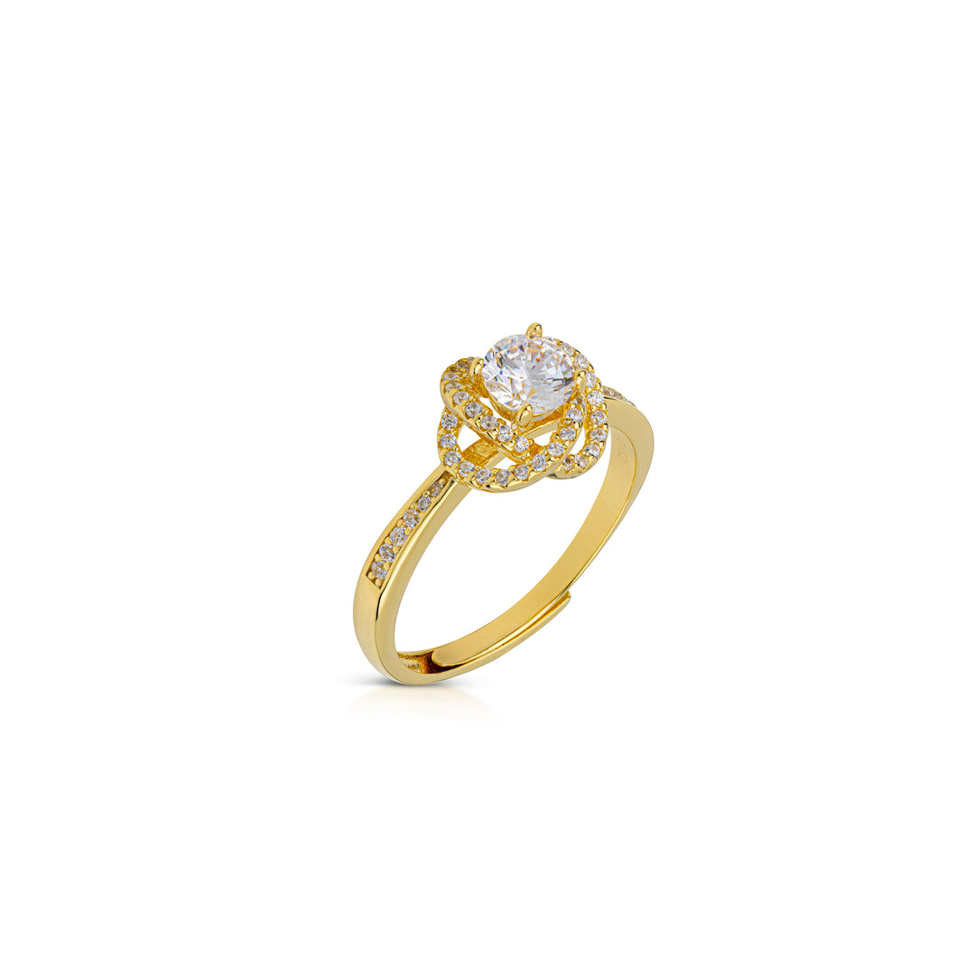 Anello Solitario Rosy