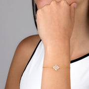 Bracciale con Pendente Fiore