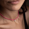 Choker Colorato con Perla