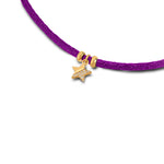 Carica l'immagine nella Galleria, Choker Raso con Cuore o Stella Zirconata
