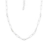 Collana Rettangolare Con Perline