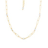 Collana Rettangolare Con Perline