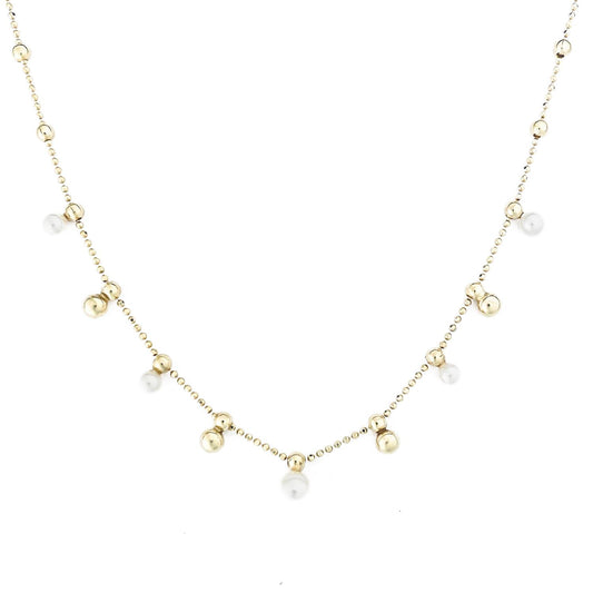 Collana Sfere e Perla