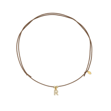 Choker Iniziale con Zirconi