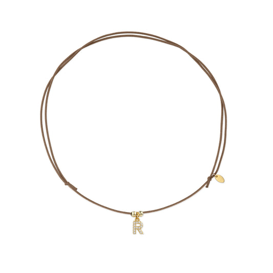 Choker Iniziale con Zirconi