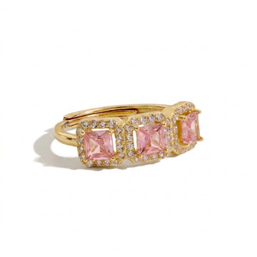 Anello Trilogy Quadrato