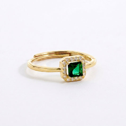 Anello Con Quadrato Zirconato