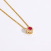 Collana Con Cerchio Zirconato