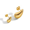 Orecchini Goccia Hoops