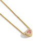 Collana Con Cuore Zirconato