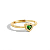 Anello Con Cuore Zirconato