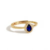 Anello Con Goccia Zirconata