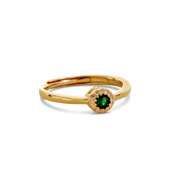 Anello Con Pietra A Cerchio
