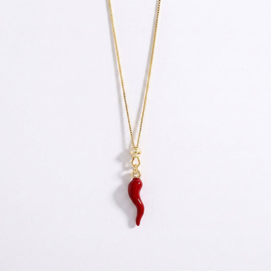 Collana Con Corno Piccolo