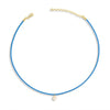 Choker Colorato con Perla